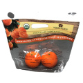 The Most Popular Plastic Packaging bag with handle for fresh fruits and vegetable, orange, apple, mango, pear, lemon